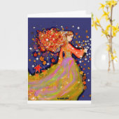 Herbstwanderungen Karte (Gelbe Blume)