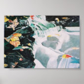 Herbstwasserfall 3 poster (Vorne)