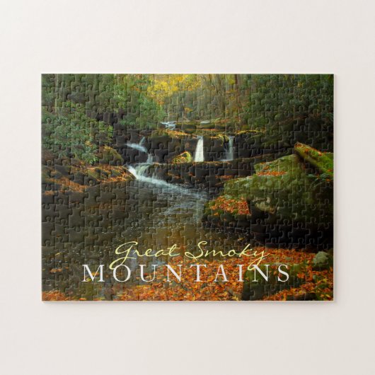 Herbstwasserfall - Great Smoky Puzzle (Horizontal)