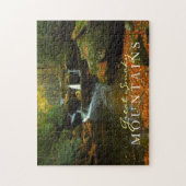 Herbstwasserfall - Great Smoky Puzzle (Vertikal)