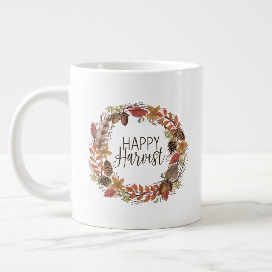 Herbstwasserkranz Jumbo-Tasse (Links)