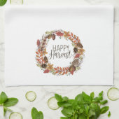 Herbstwasserkranz Küchentuch (Gefaltet)