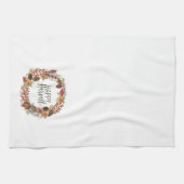 Herbstwasserkranz Küchentuch (Horizontal)