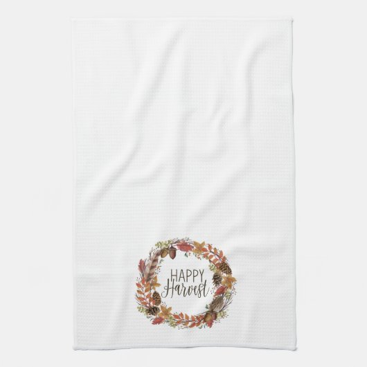 Herbstwasserkranz Küchentuch (Vertikal)
