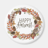 Herbstwasserkranz Magnet (Vorne)