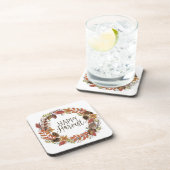 Herbstwasserkranz Untersetzer (Rechte Seite)