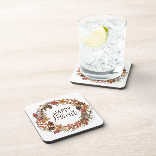 Herbstwasserkranz Untersetzer (Rechte Seite)