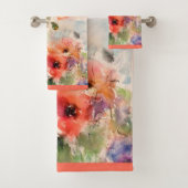 Herbstwassermohn Badehandtuch Set (Insitu)