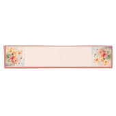 Herbstwassermohn kurzer Tischläufer (Horizontal)