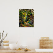 Herbstweg durch den Wald, Camille Pissarro Poster (Küche)
