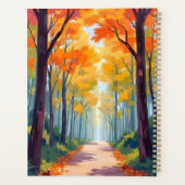 Herbstweg Herbstlaubmalerei Planer (Rückseite)