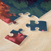 Herbstweg Herbstlaubmalerei Puzzle (Seite)