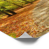 Herbstweg Poster (Ecke)