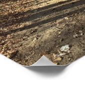 Herbstweg Poster (Ecke)