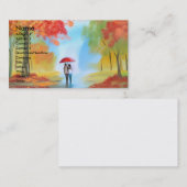 Herbstweg Visitenkarte (Vorne/Hinten)