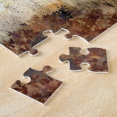 Herbstweg Wasserfarbenmalerei Puzzle (Seite)