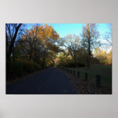 Herbstweg zum Poster "Arched Bridge" (Vorne)