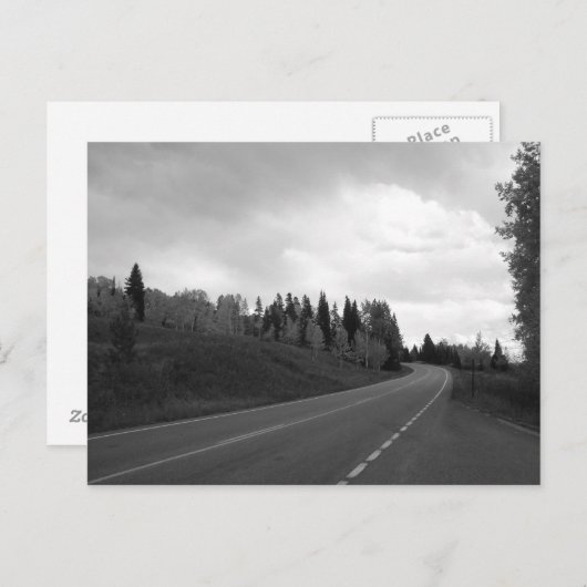 Herbstwege Postkarte (Vorne/Hinten)