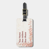 Herbstwein Gepäckanhänger (Vorderseite vertikal)