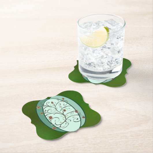 Herbstwein Untersetzer (Vor Ort)