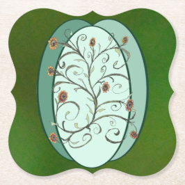 Herbstwein Untersetzer