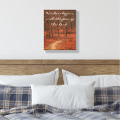 Herbstweisheit Leinwanddruck (Insitu (Schlafzimmer))