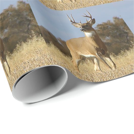 Herbstweißbuch Geschenkpapier (Rolleneckpunkt)