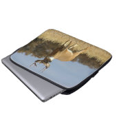 Herbstweißbuch Laptopschutzhülle (Vorne Knopf)