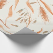 Herbstweizen Getreidekörner Pflanze Botanik Wasser Geschenkpapier (Ecke)