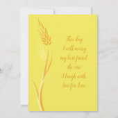 Herbstweizenfest Einladung (Rückseite)