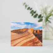 Herbstwelle Postkarte (Stehend Vorderseite)