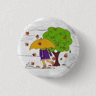 Herbstwetter Button