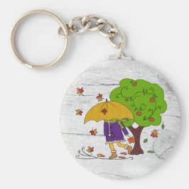 Herbstwetter Schlüsselanhänger