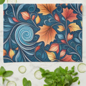 Herbstwinde Geschirrtuch (Gefaltet)