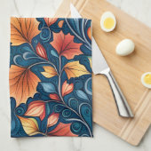 Herbstwinde Geschirrtuch (Viertel Falte)