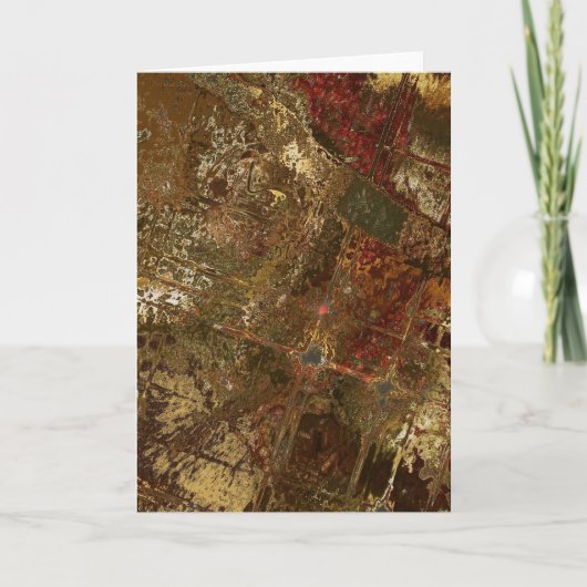 Herbstwindnotiz Karte (Vorderseite)