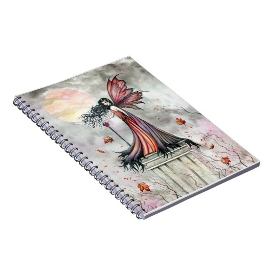 Herbstwinds-Feeling-Notebook Notizblock (Rechte Seite)