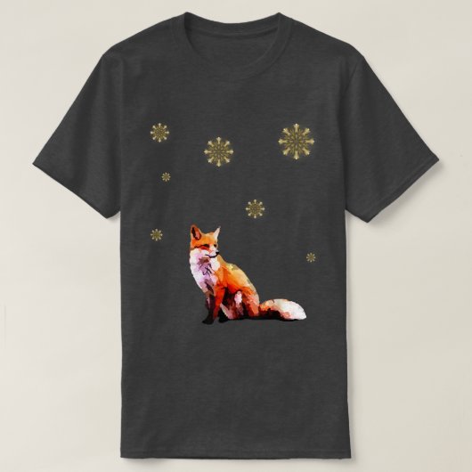 HerbstWinter Klassischer Glühstern und Niedliches T-Shirt (Design vorne)