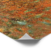 Herbstwirkung bei Argenteuil von Monet, Poster (Ecke)