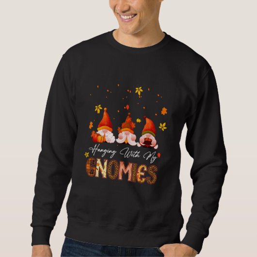 Herbstwoche mit meinen Gnomen Herbst G Sweatshirt (Vorderseite)