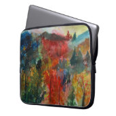 Herbstwoche Neopren Laptop 15" Laptopschutzhülle (Vorderseite Links)