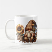 Herbstwoche Niedlich Gnome-Tasse Kaffeetasse (Links)