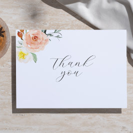 Herbstwoche Rustikale Blumenzwiebelwohnung Dankesc Dankeskarte