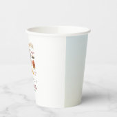 Herbstwoche Rustikaler Junggeselinnen-Abschied Pappbecher (Links)