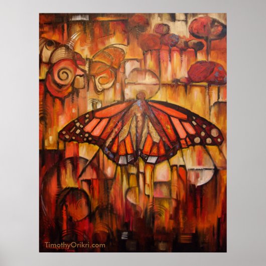 Herbstwochen - Leinwand Poster (Vorne)