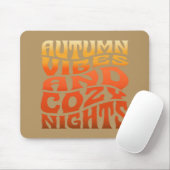 Herbstwochen und gemütliche Nächte Mousepad (Mit Mouse)