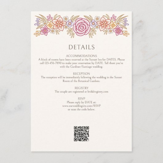 Herbstwochenende Begleitkarte (Vorderseite)