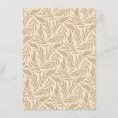 Herbstwochenende Begleitkarte (Rückseite)