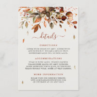 Herbstwochenende - Details zu rustikalen Hochzeite