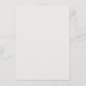 Herbstwochenende - Details zu rustikalen Hochzeite Begleitkarte (Rückseite)